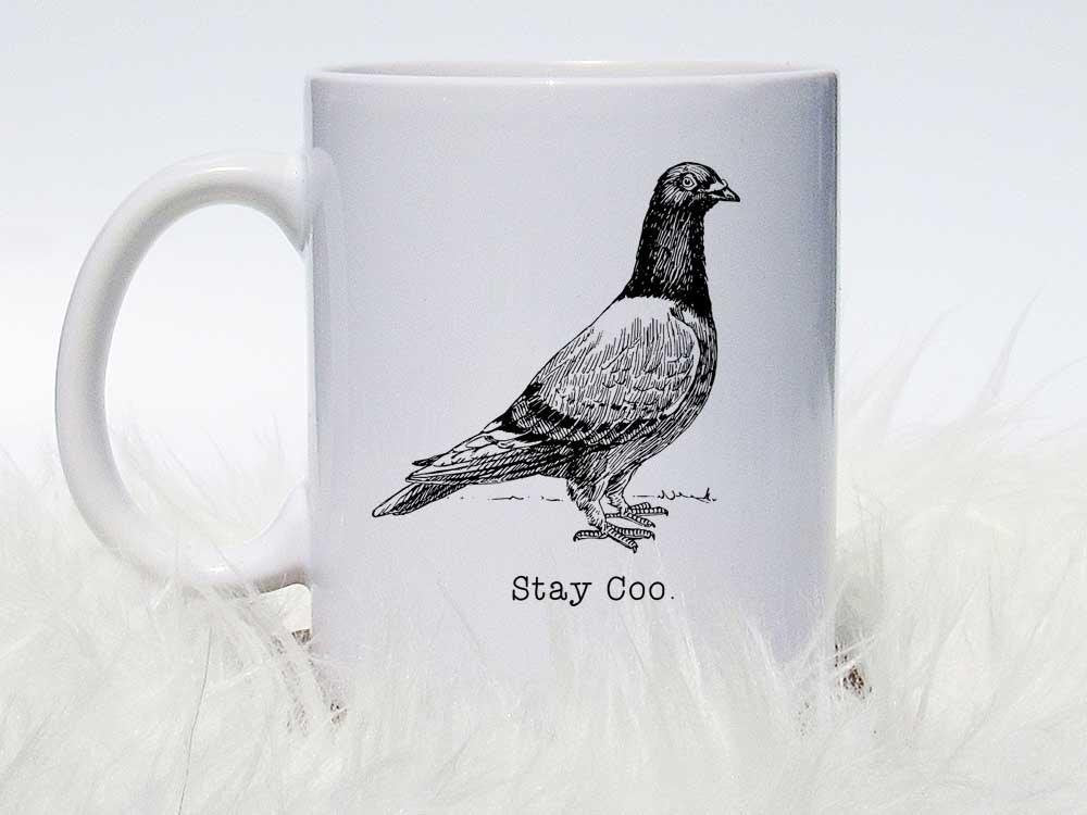 Stay Coo Pigeon Coffee Mug