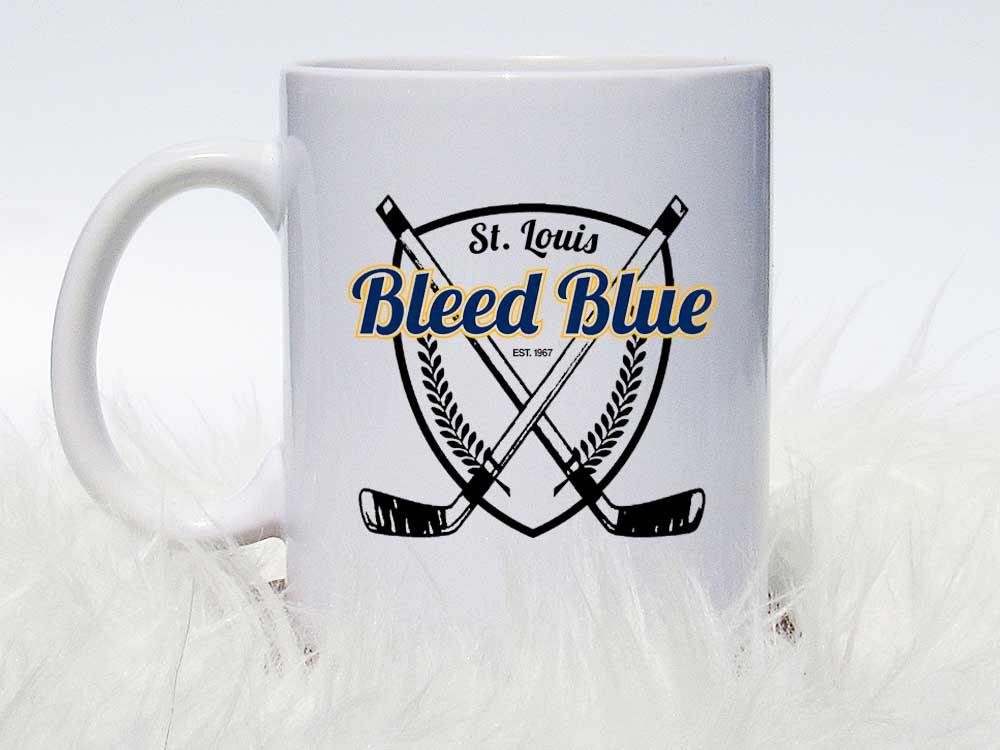 St. Louis Bleed Blue Coffee Mug