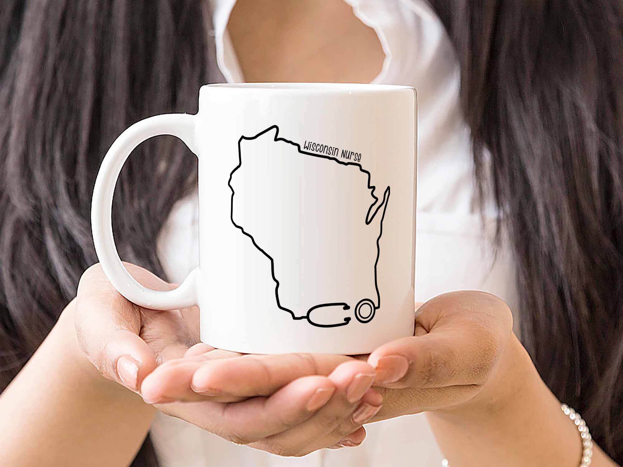 Wisconsin Nurse Coffee Mug