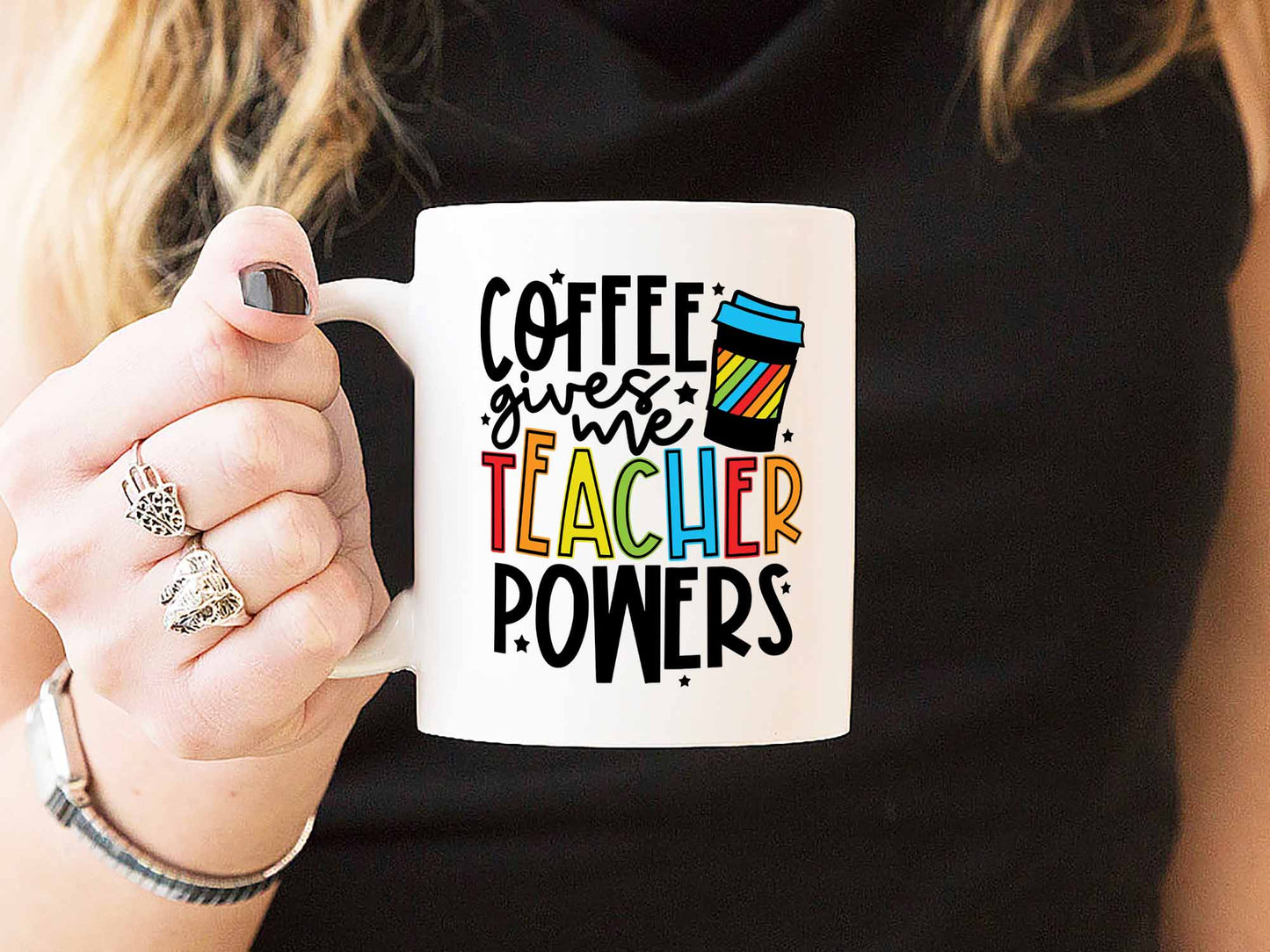 Teacher Powers Coffee Mug