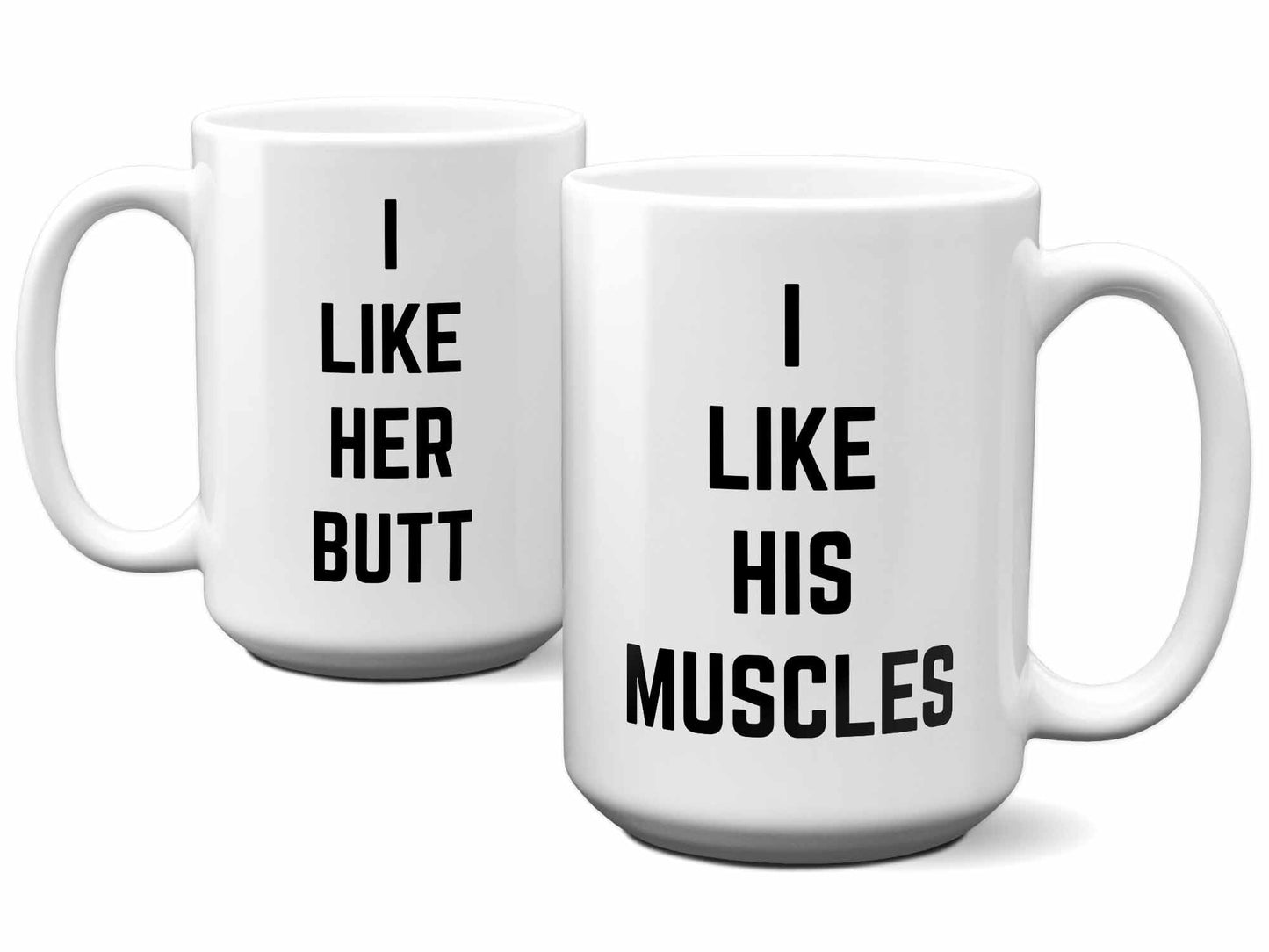 His and Hers Fitness Coffee Mugs