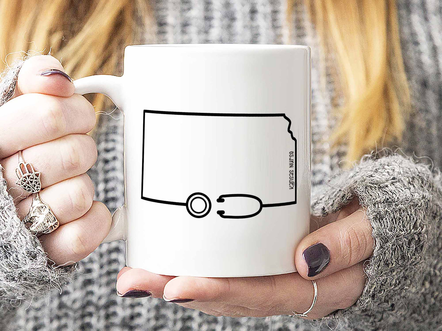 Kansas Nurse Coffee Mug