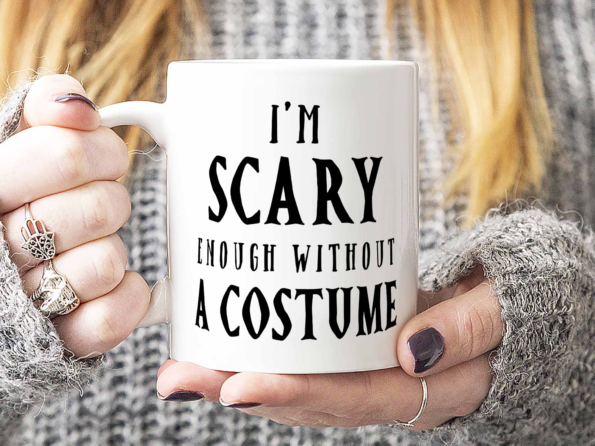 Scary Enough Coffee Mug