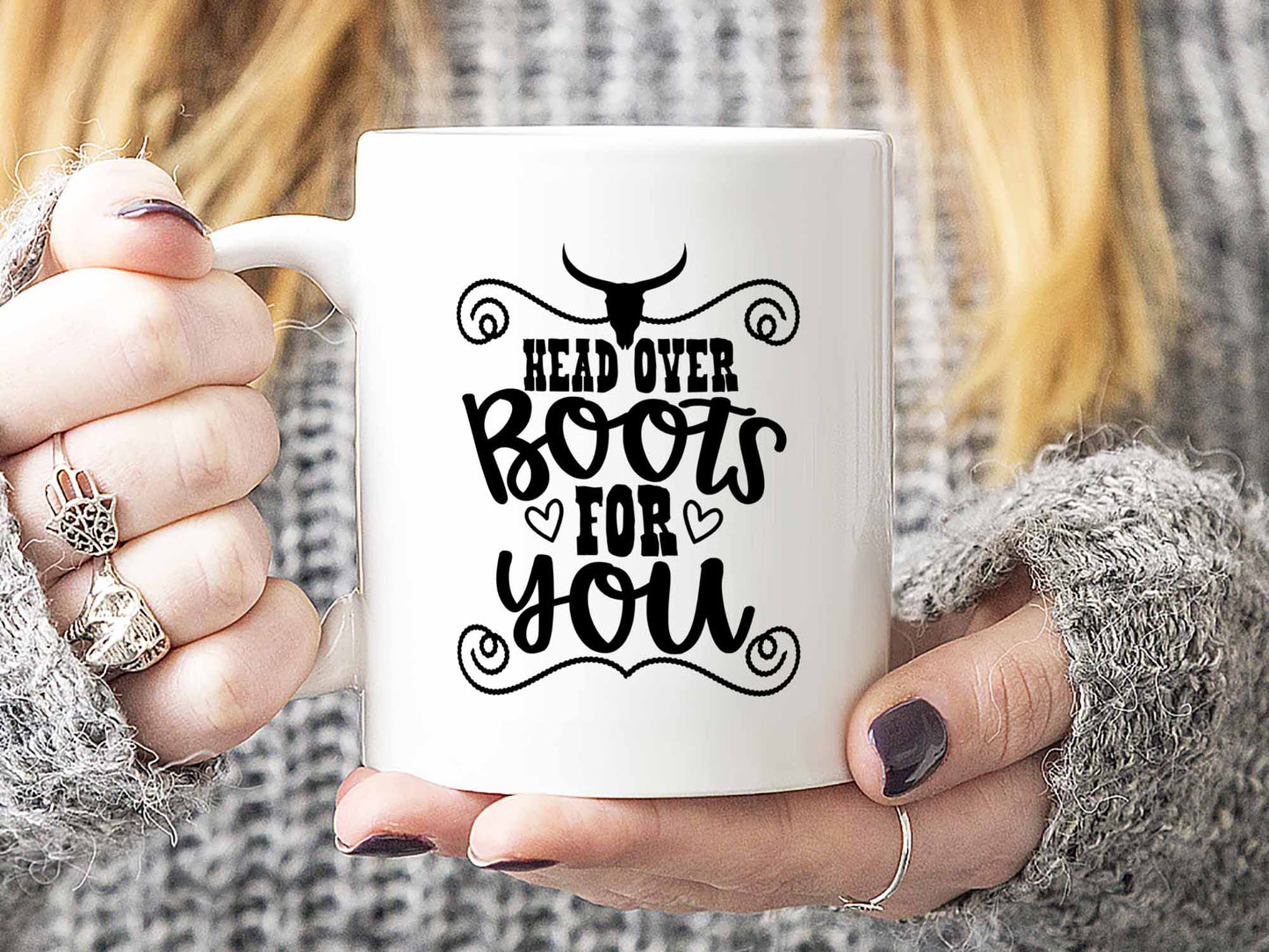 Head Over Boots for You Coffee Mug