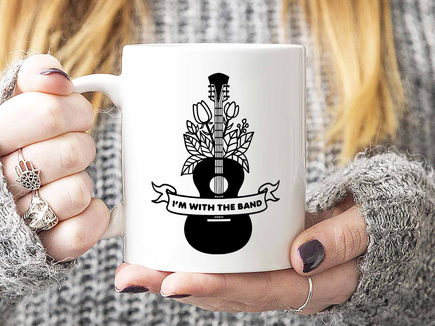 I'm With the Band Coffee Mug