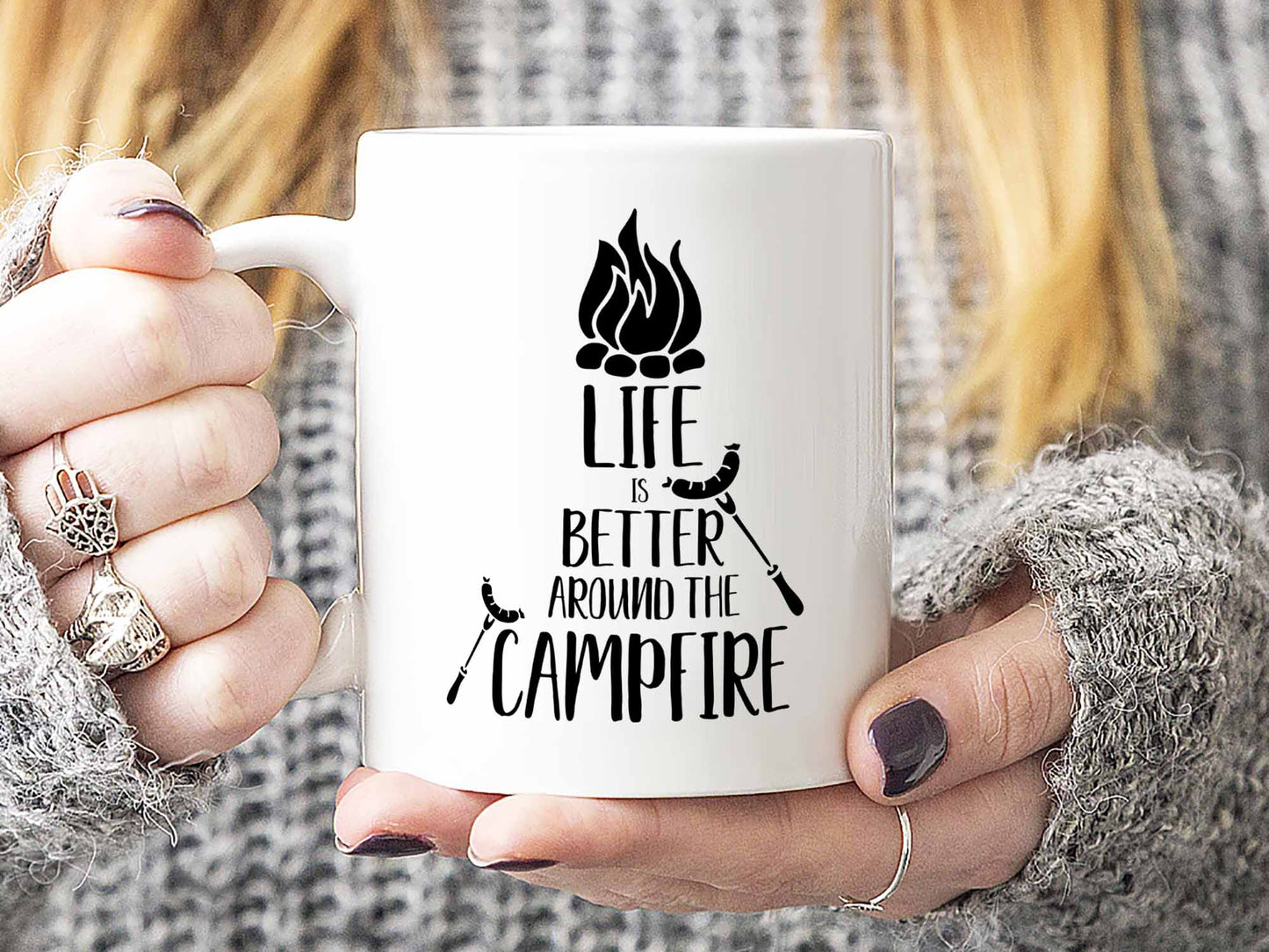 Around the Campfire Coffee Mug