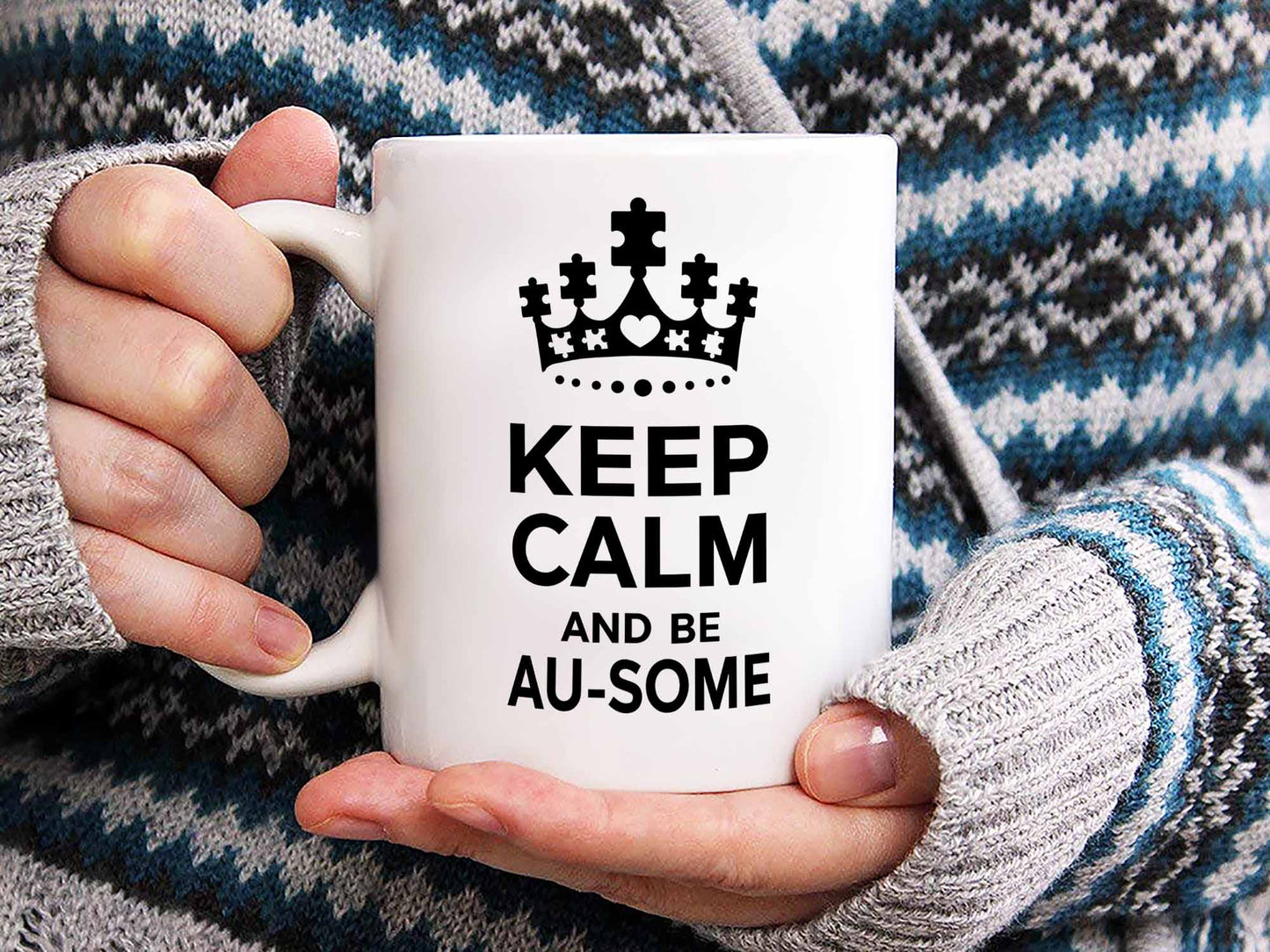 Keep Calm and Be Ausome Coffee Mug