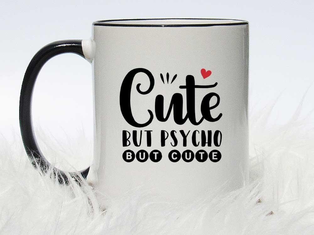 Cute But Psycho Coffee Mug