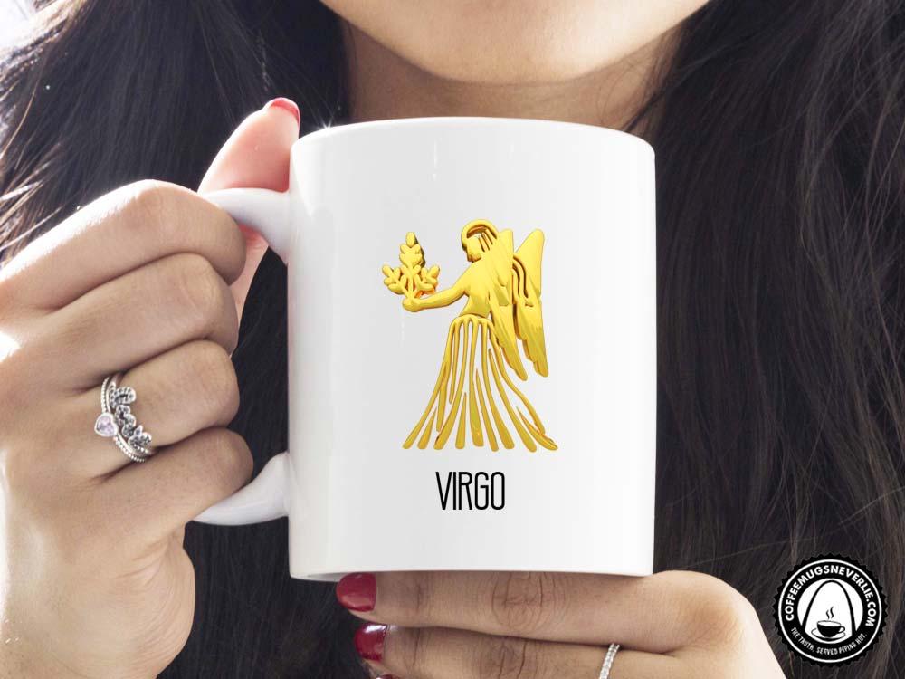 Virgo Gold Coffee Mug
