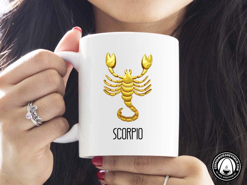Scorpio Gold Coffee Mug