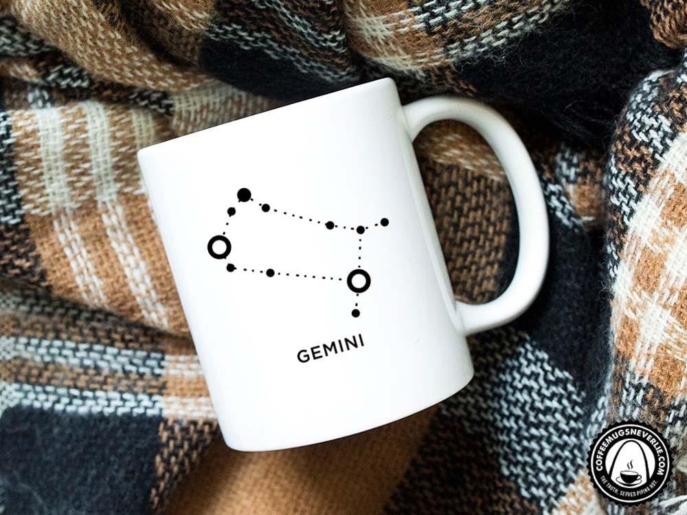 Gemini Constellation Coffee Mug