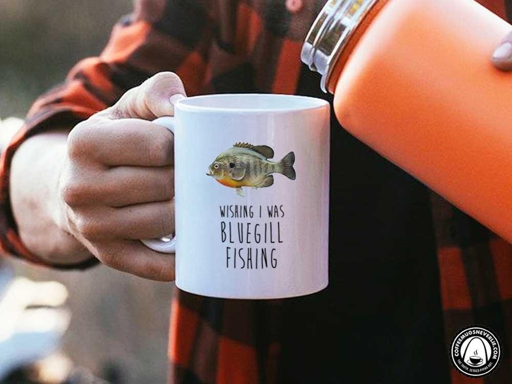 Bluegill Fishing Coffee Mug