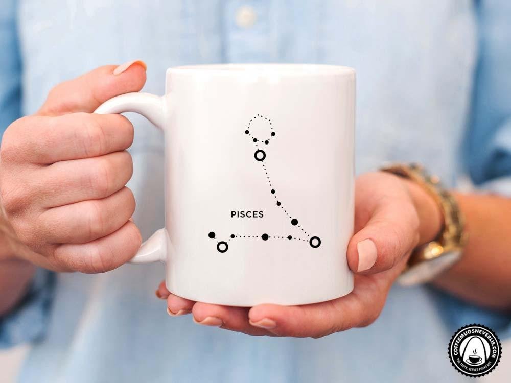 Pisces Constellation Coffee Mug