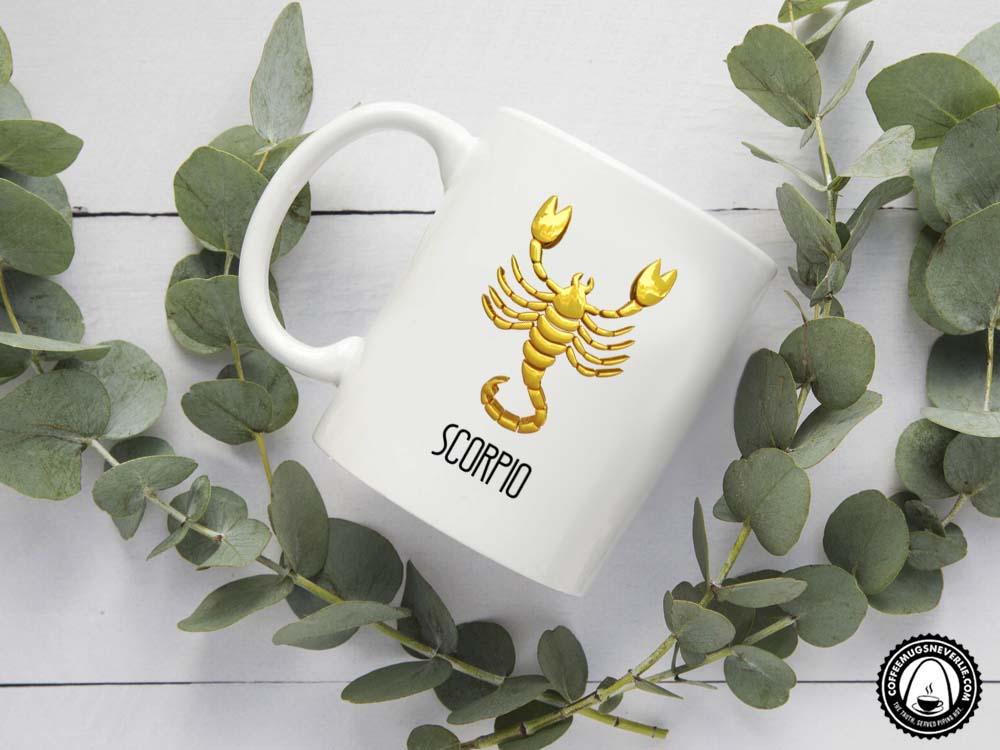 Scorpio Gold Coffee Mug