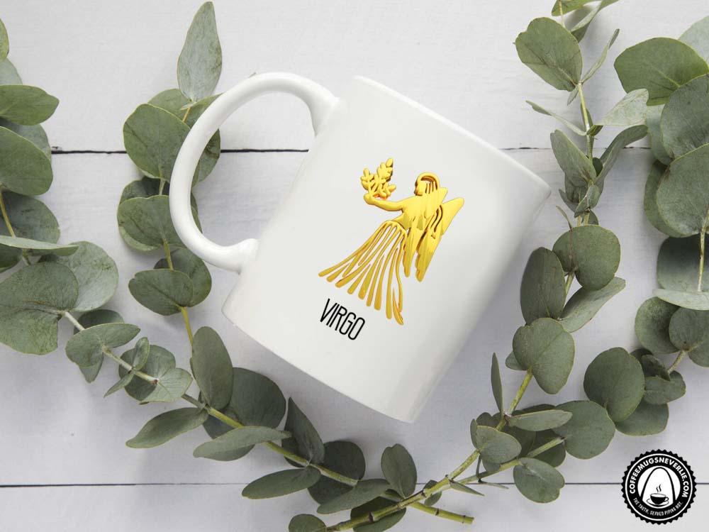 Virgo Gold Coffee Mug
