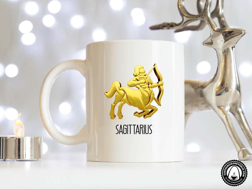 Sagittarius Gold Coffee Mug