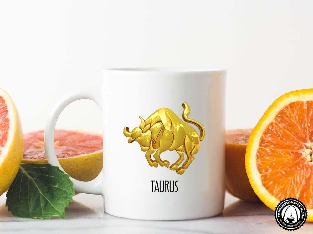 Taurus Gold Coffee Mug