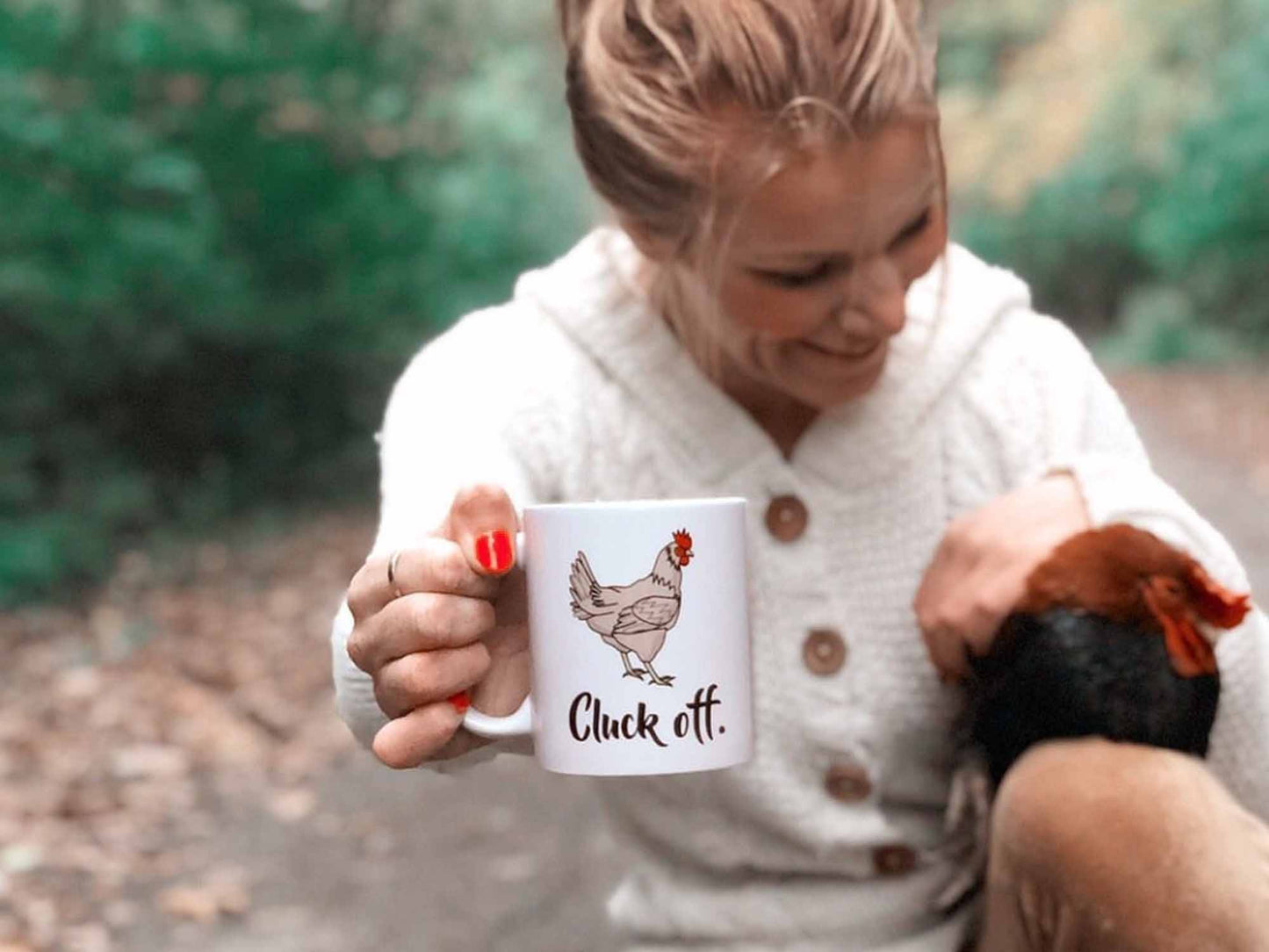 Cluck Off Chicken Coffee Mug
