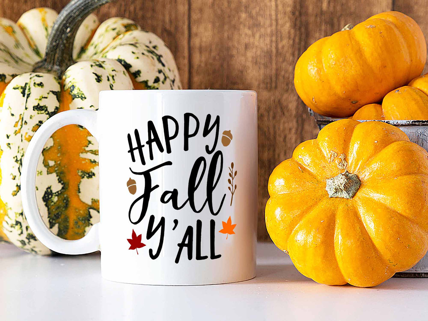 Happy Fall Y'all Coffee Mug