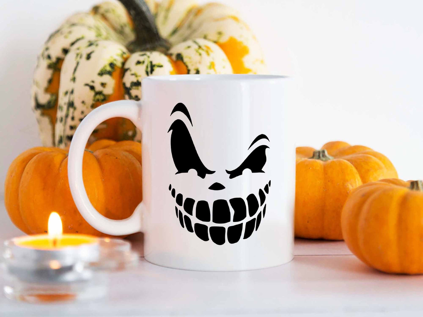 Skeleton Face Coffee Mug