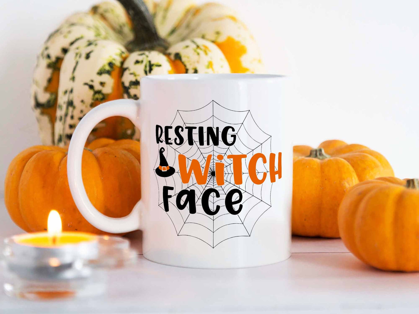 Resting Witch Face Coffee Mug