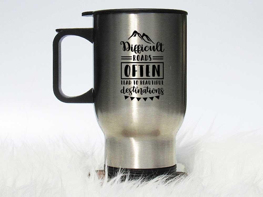 Difficult Roads Coffee Mug