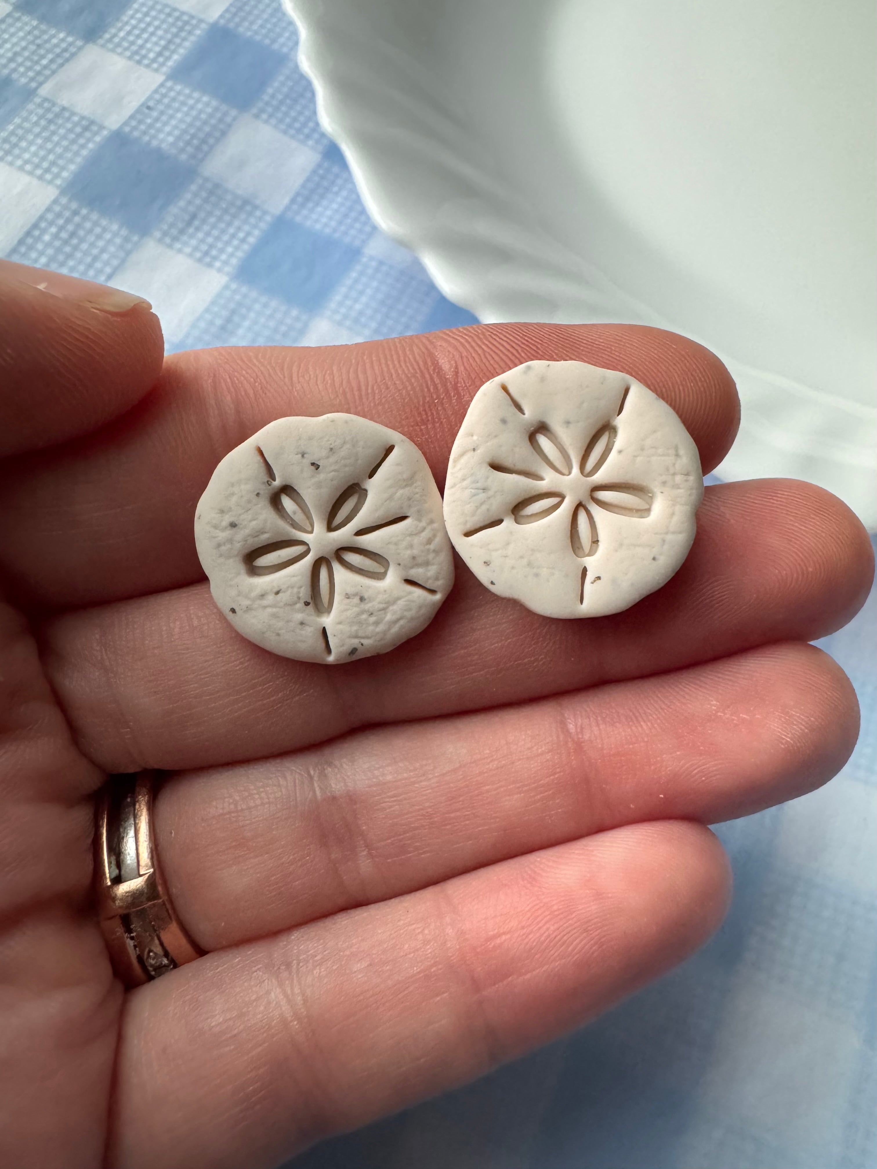 Sand Dollar Studs