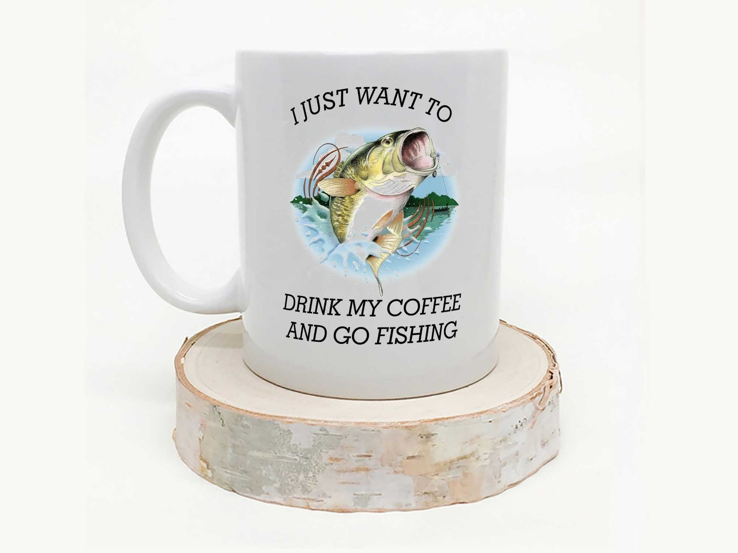 Coffee and Fishing Coffee Mug