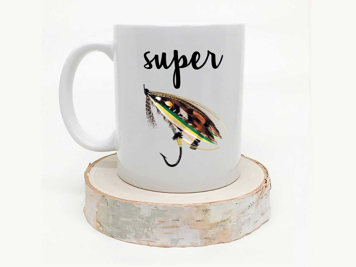 Super Fly Fishing Coffee Mug