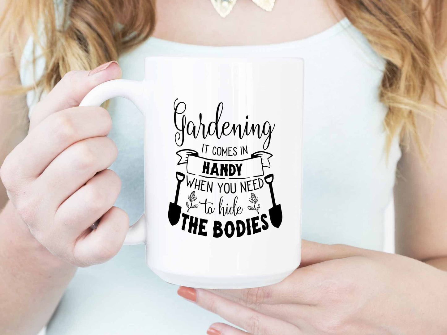 Gardening Comes in Handy Coffee Mug
