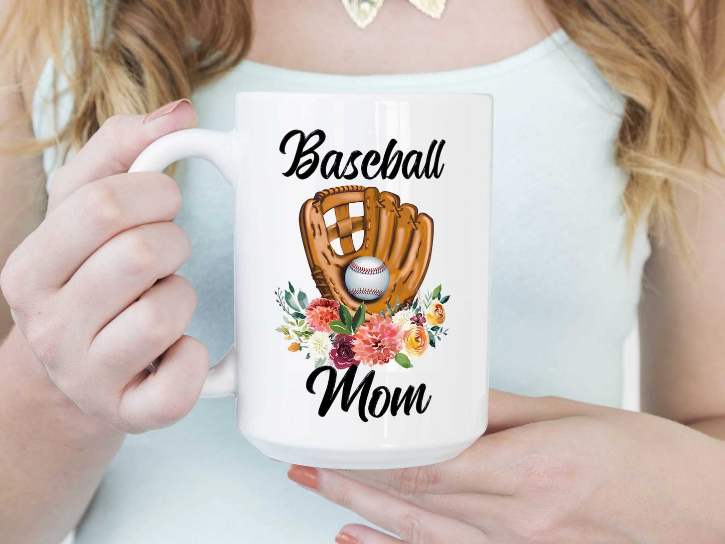 Baseball Mom Coffee Mug