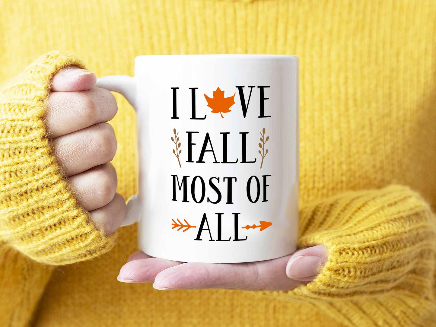 Fall Most of All Coffee Mug