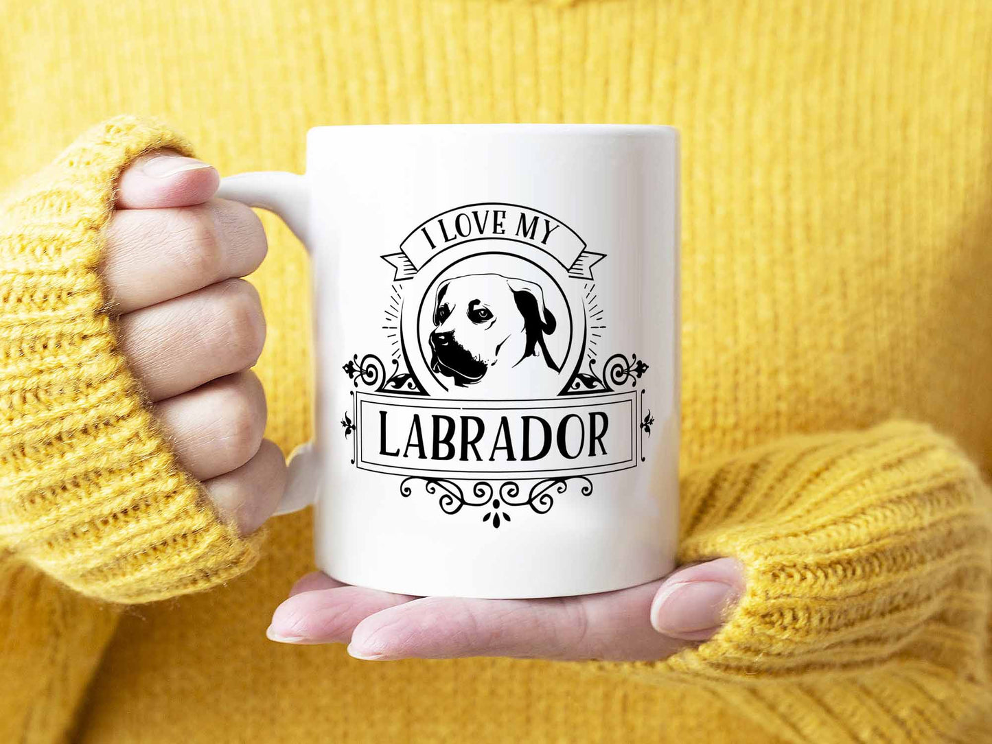 I Love My Labrador Coffee Mug