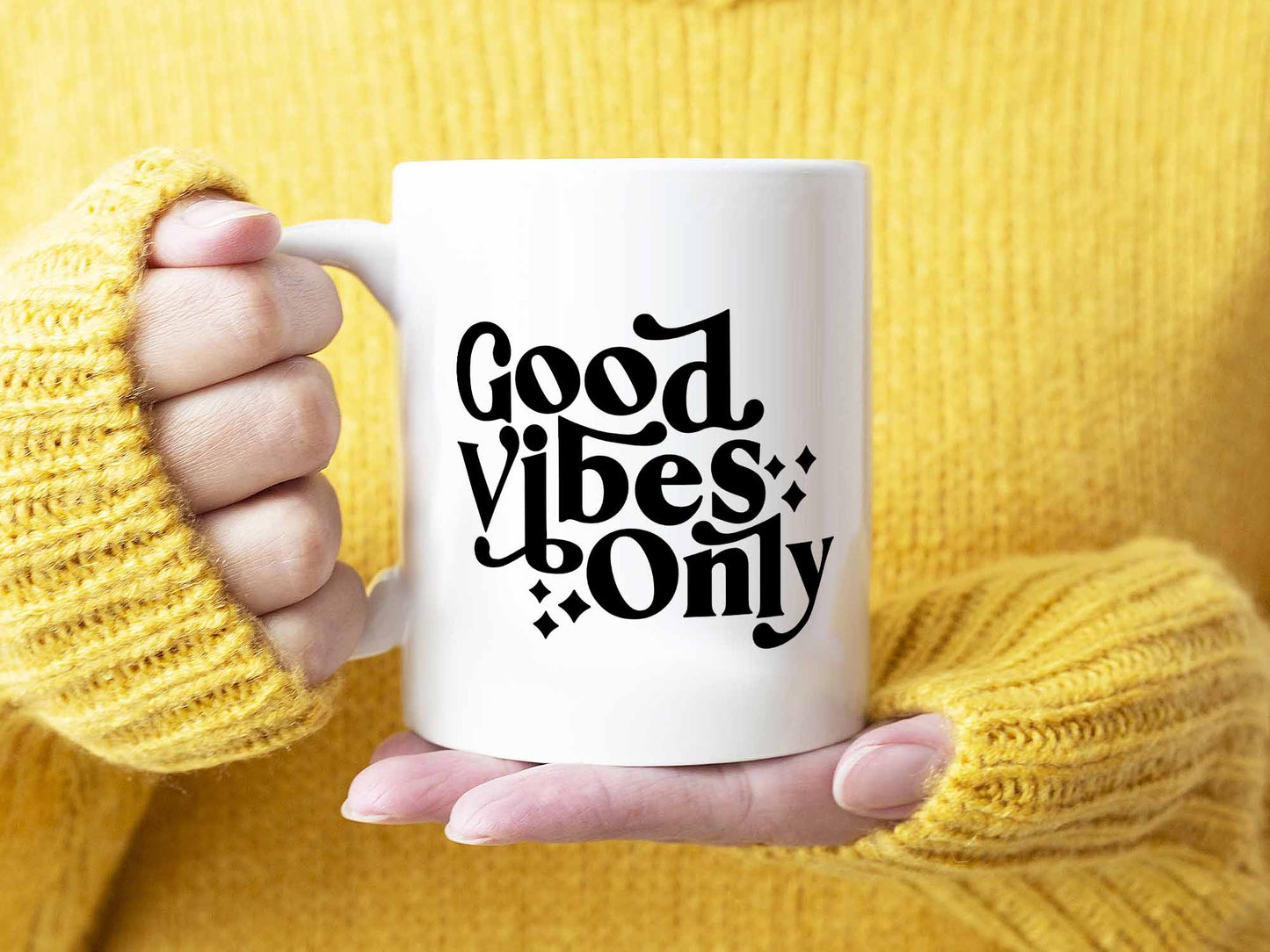 Good Vibes Only Coffee Mug
