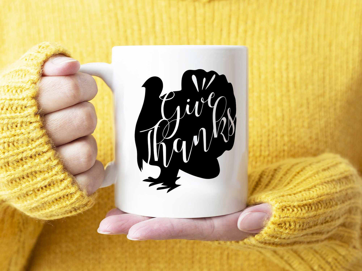 Give Thanks Coffee Mug