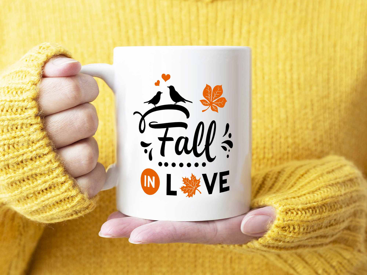 Fall in Love Coffee Mug