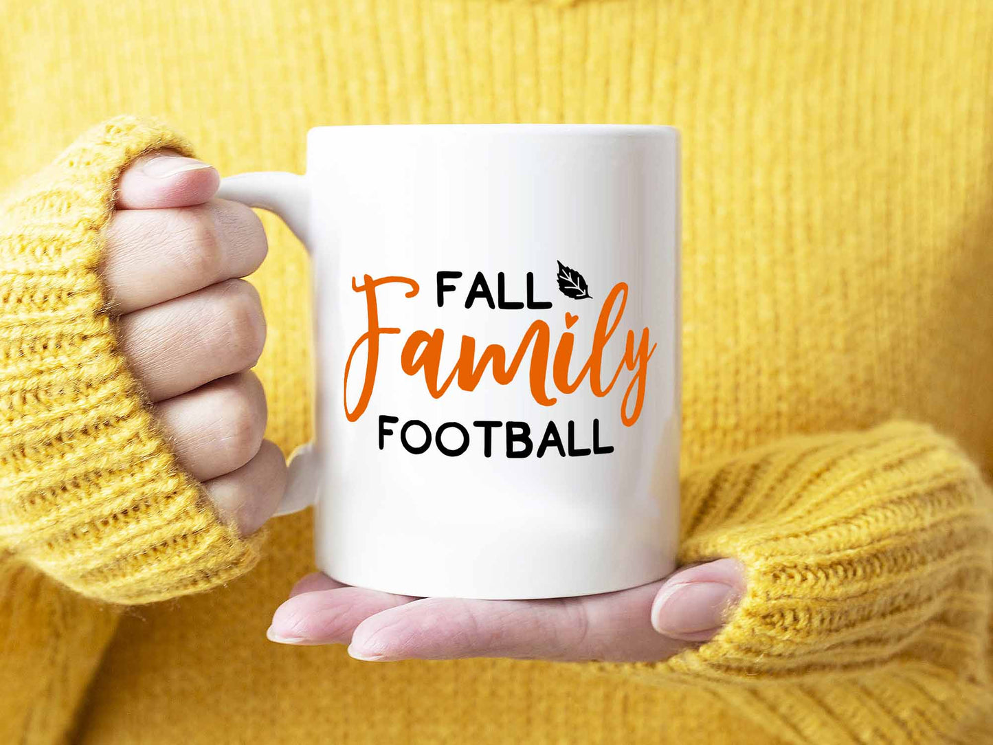 Fall Family Football Coffee Mug