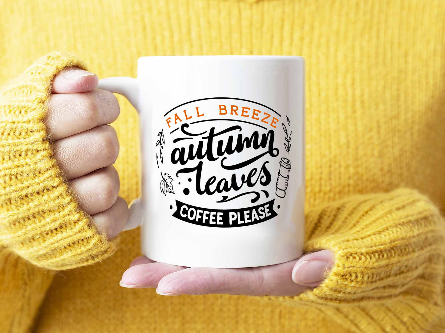 Fall Breeze Coffee Please Coffee Mug