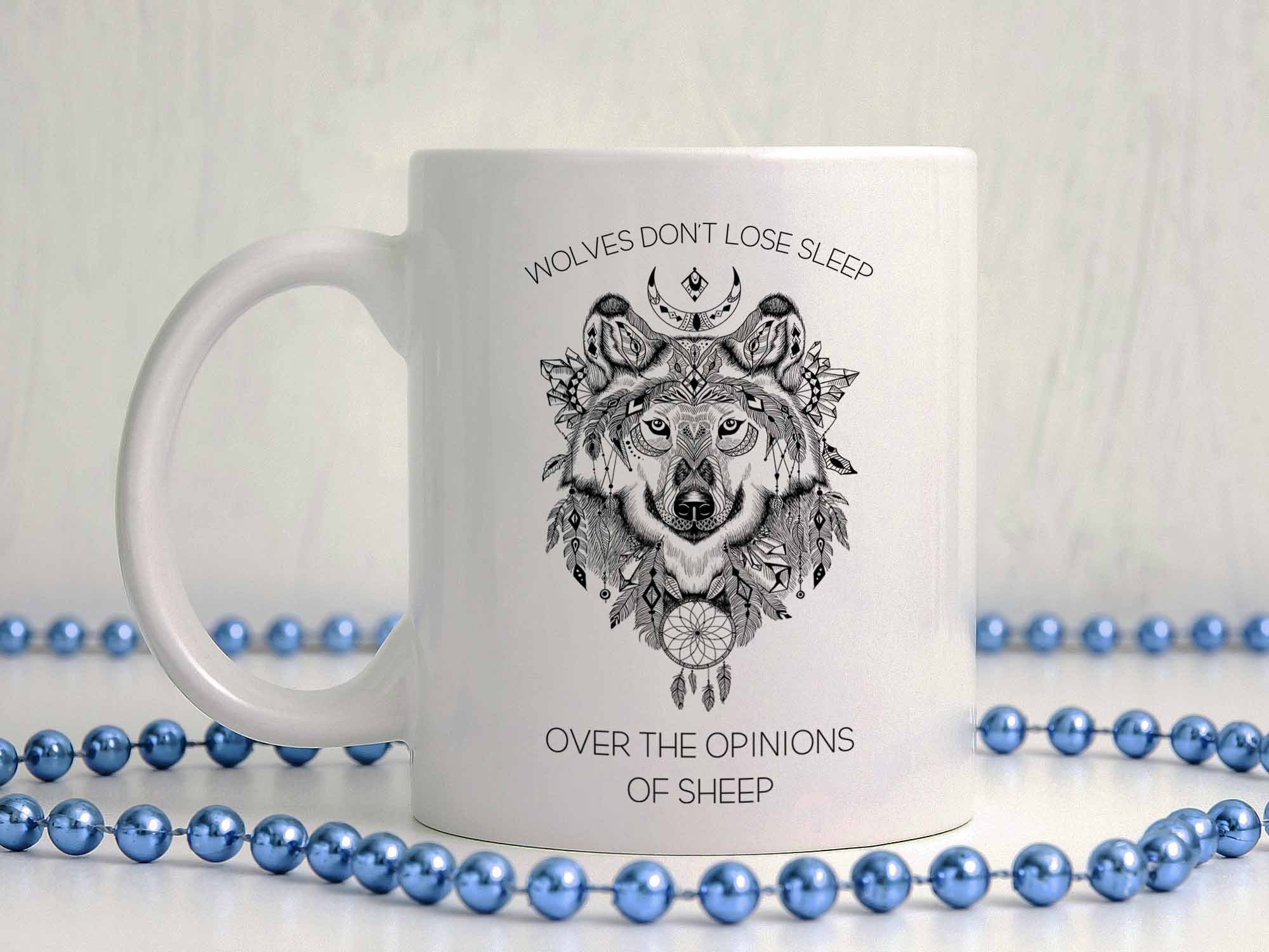 Wolves Don't Lose Sleep Coffee Mug