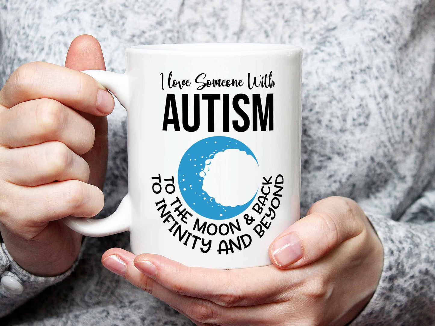 Autism to the Moon Coffee Mug