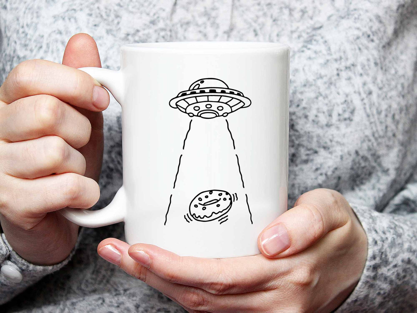 Donut Abduction Coffee Mug
