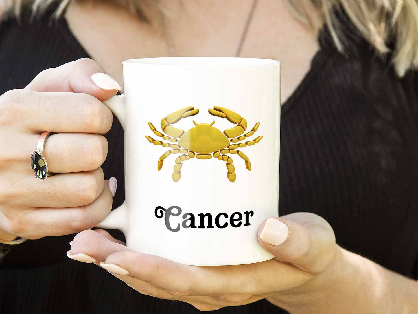 Cancer Gold Coffee Mug
