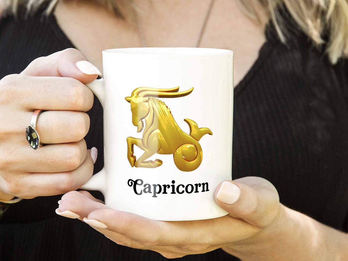 Capricorn Gold Coffee Mug