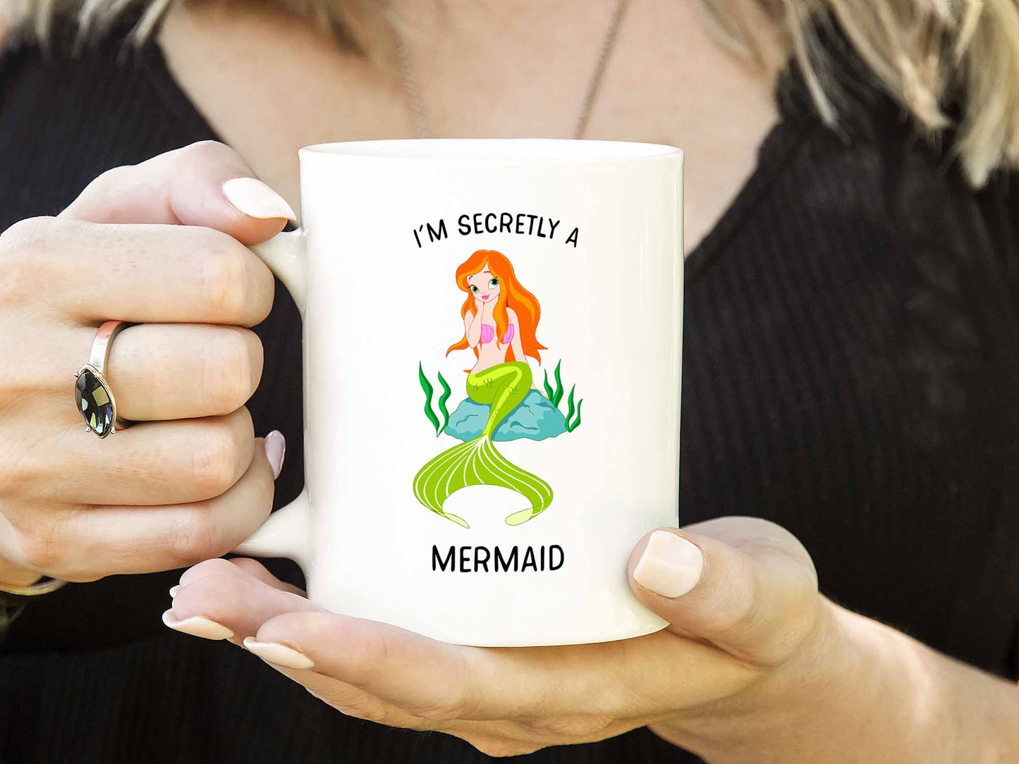 I'm Secretly a Mermaid Coffee Mug