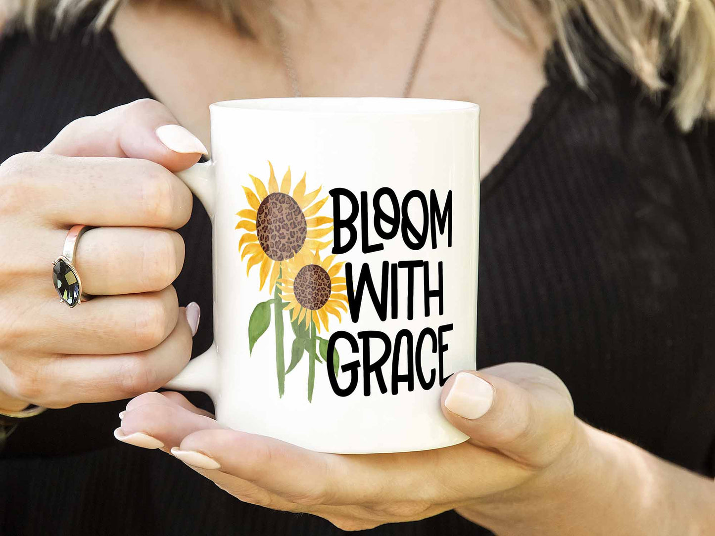 Bloom with Grace Coffee Mug