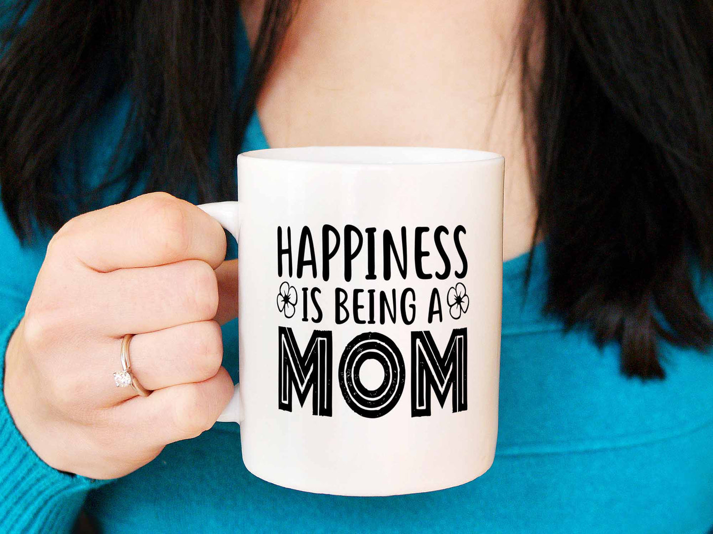 Happiness is Being a Mom Coffee Mug