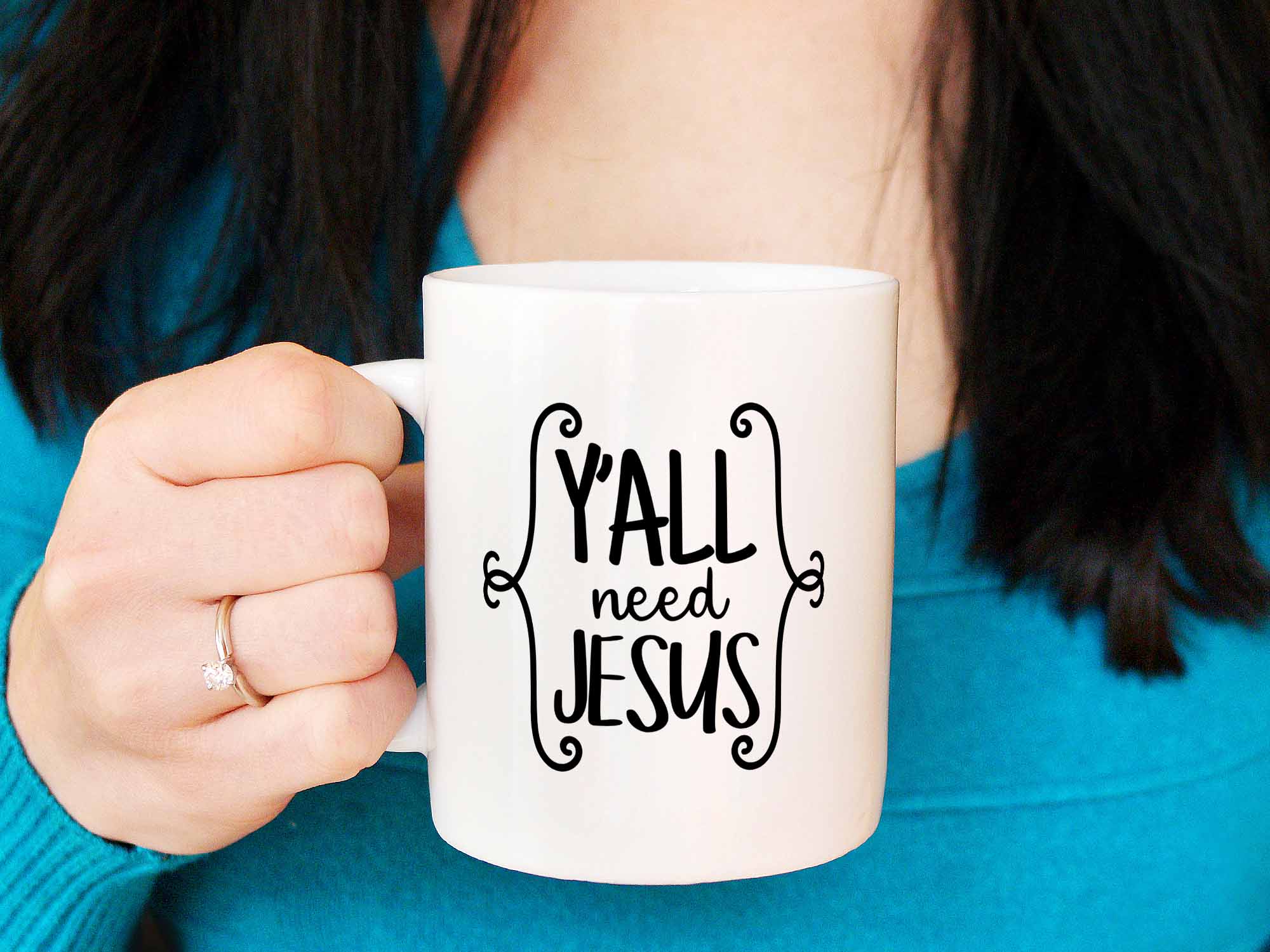 Ya'll Need Jesus Coffee Mug