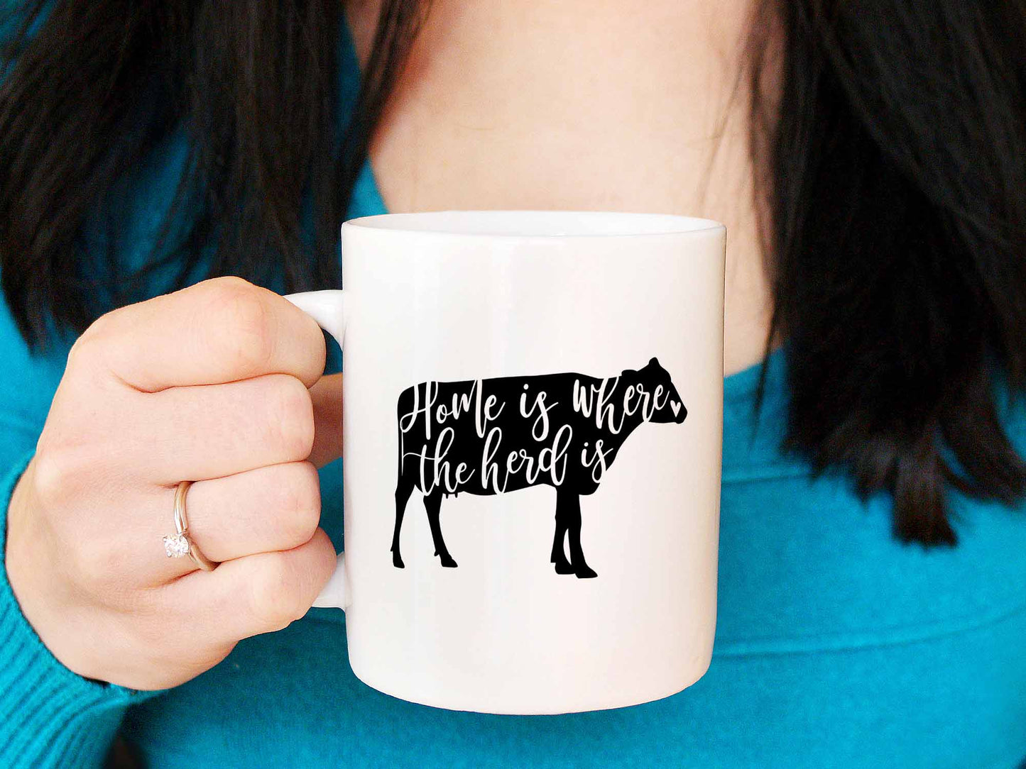 Where the Herd Is Coffee Mug