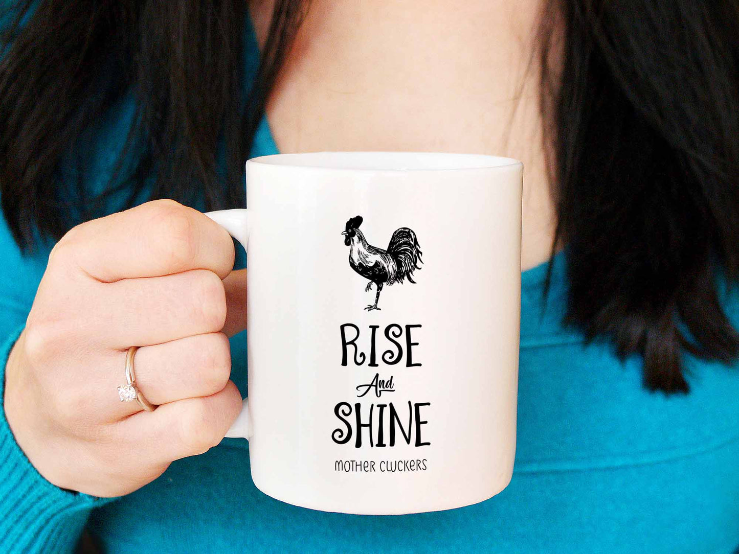 Rise and Shine Rooster Coffee Mug