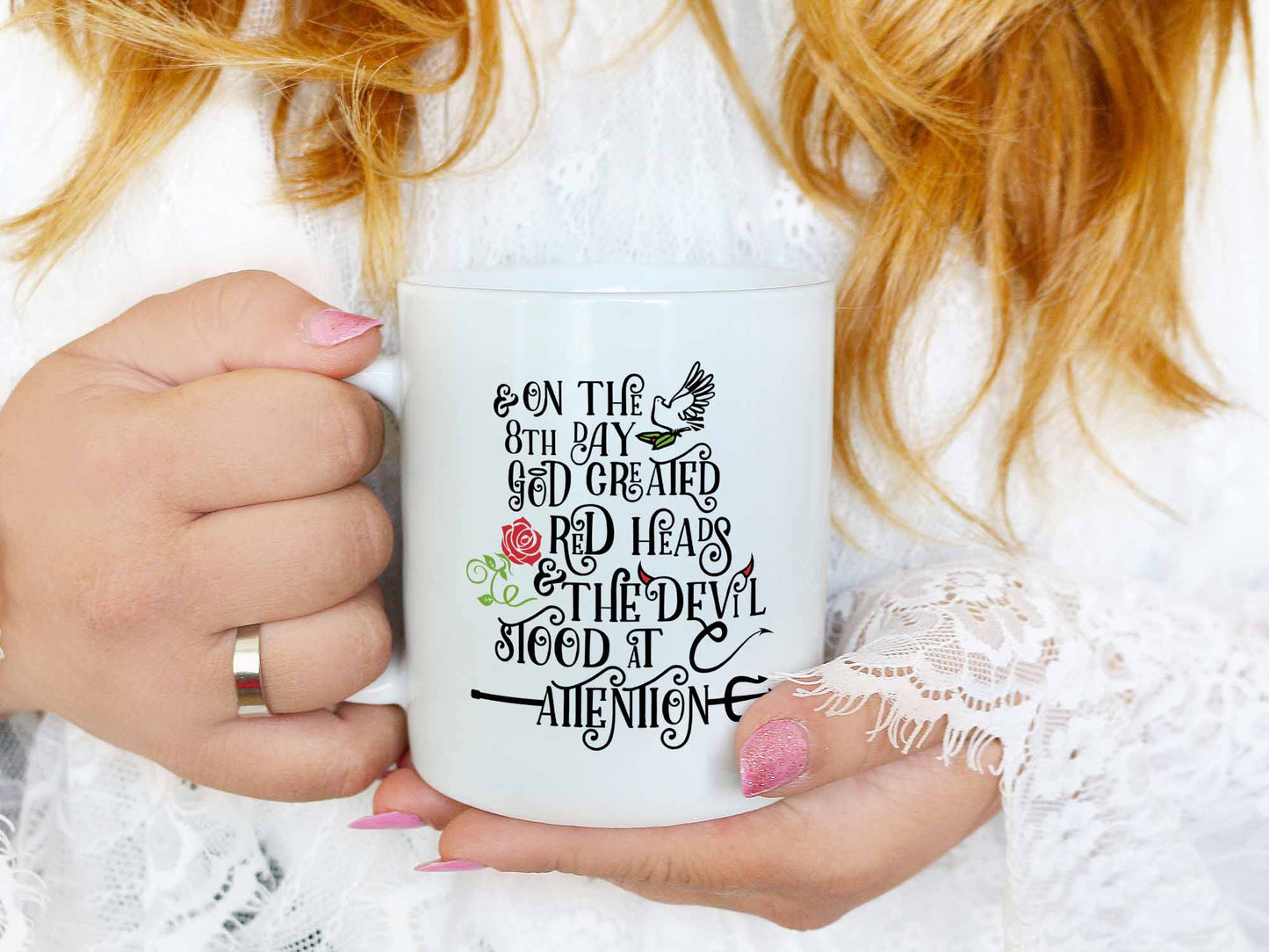 Red Head Coffee Mug